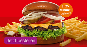 burgerme Gutscheincode für Cheesy Hot Fries für nur 3 € von burgerme.de
