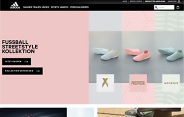 Onlineshop Adidas