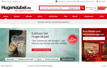 Onlineshop Hugendubel