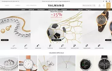 Onlineshop Valmano