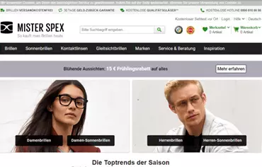 Mister Spex online