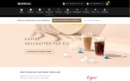 Nespresso Onlineshop