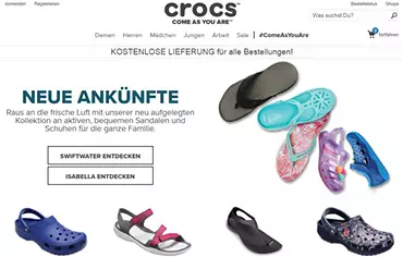 Crocs online