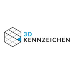 3D Kennzeichen